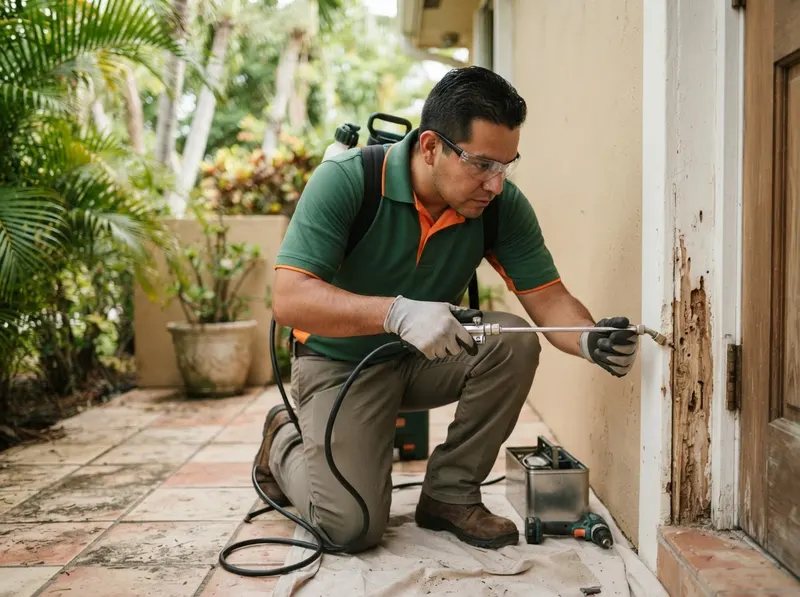 Drywood Termite Spot Treatment in Miami, FL