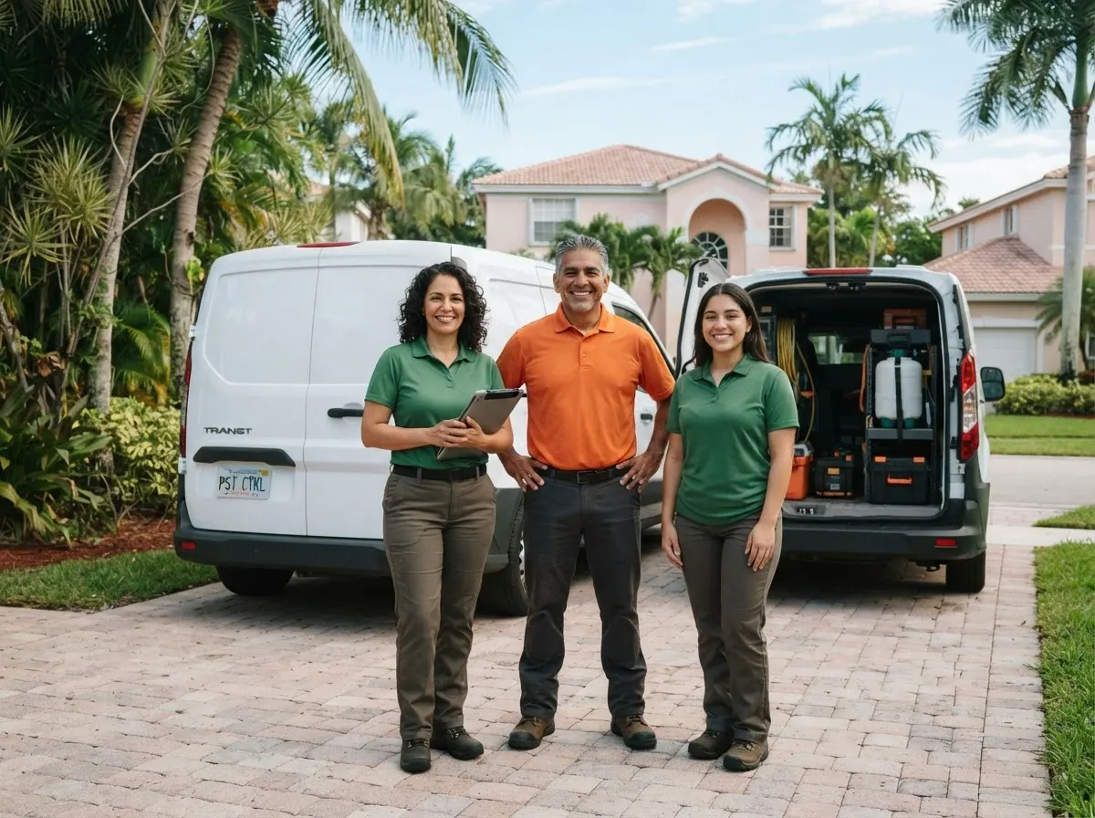 Silver Palm Pest Control pest control service team in Miami, FL